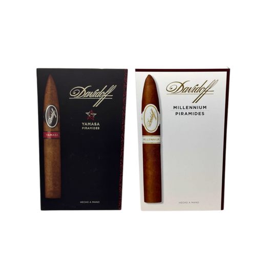 Davidoff Yamasa Piramides + Millennium Blend Piramides