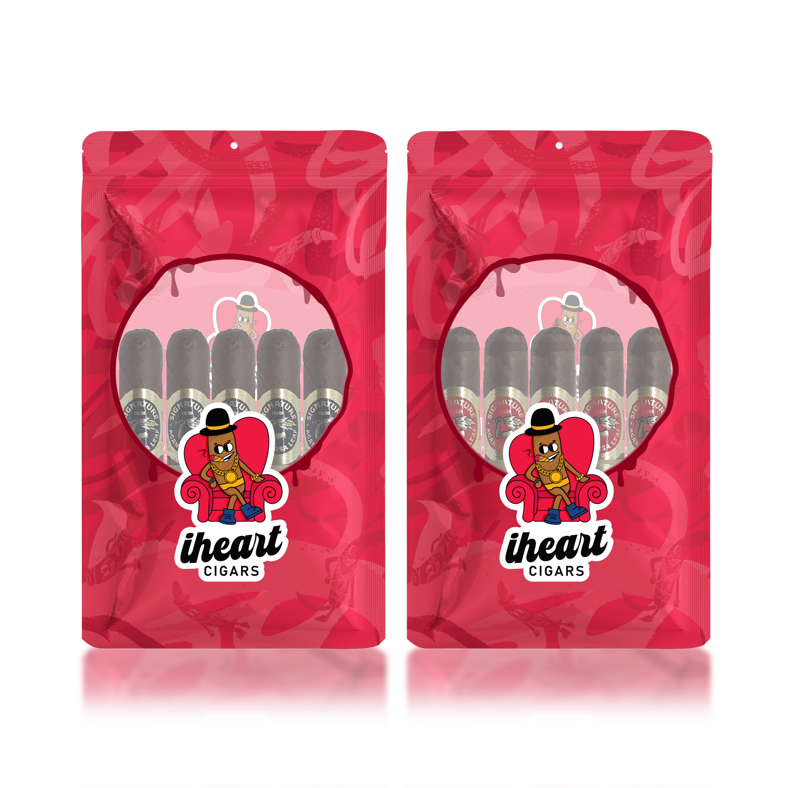 Aganorsa Leaf Signature Maduro Robusto + Signature Corojo Robusto