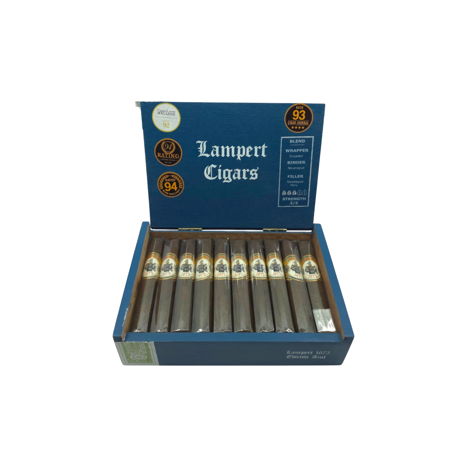 Lampert 1675 Edicion Azul Robusto