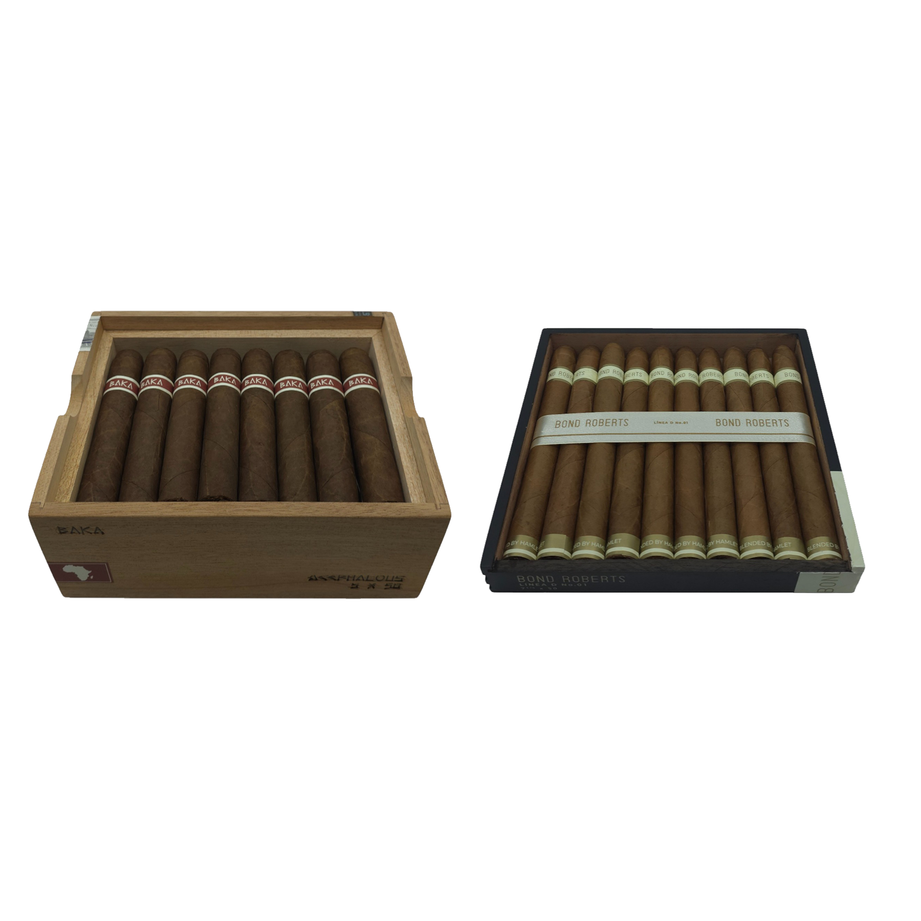 RomaCraft Baka Acephalous + Bond Roberts Linea D No. 1 (Two-Box Deal)