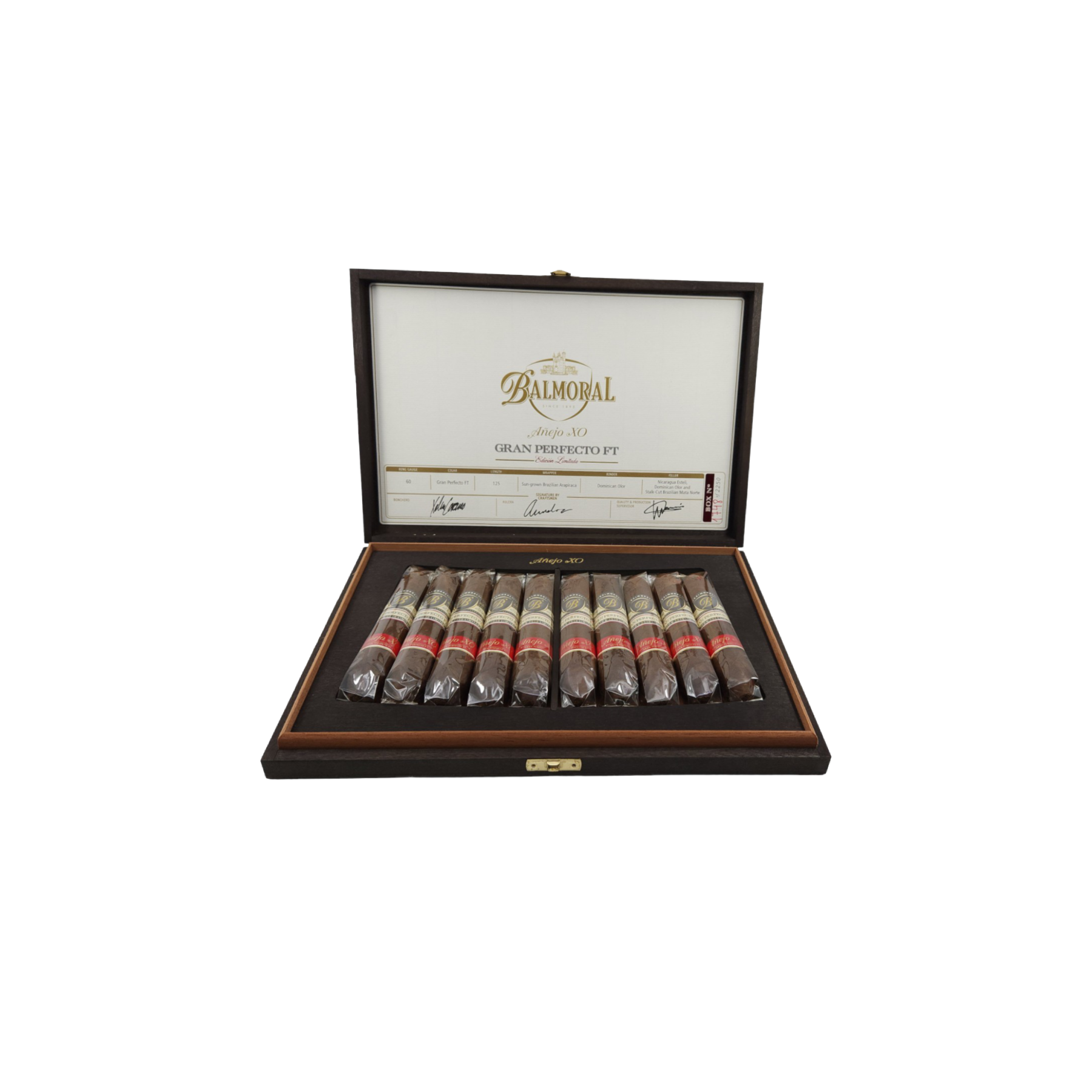 Balmoral Anejo XO Gran Perfecto FT EL 2018