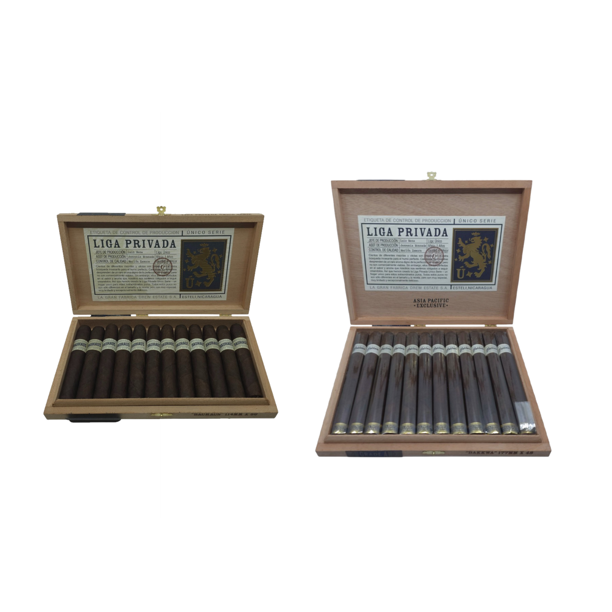 Liga Privada Bauhaus European Exclusive + Unico Serie Bakkwa Asia Exclusive