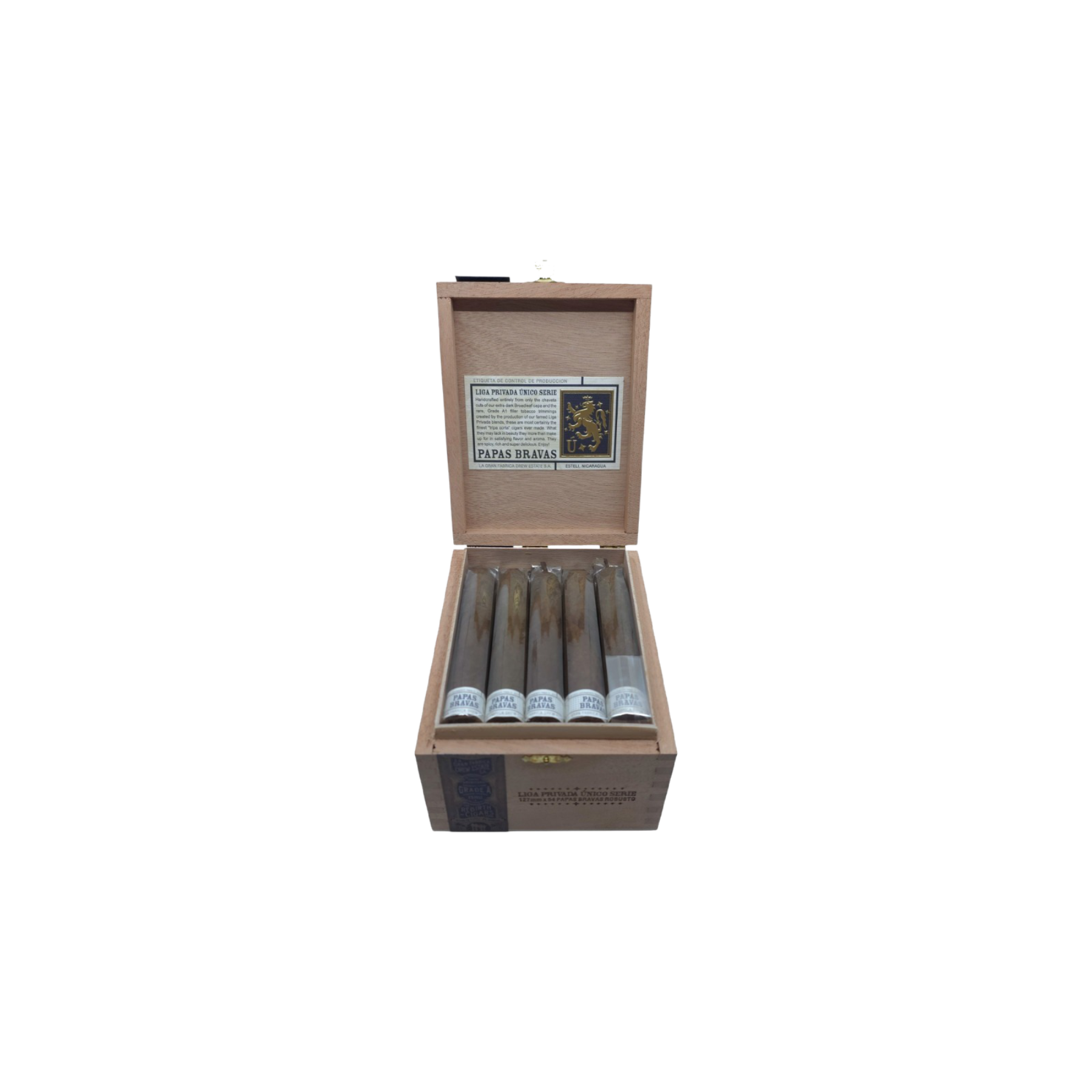 Liga Privada Unico Serie Papas Bravas Robusto Intl. Exclusive Single