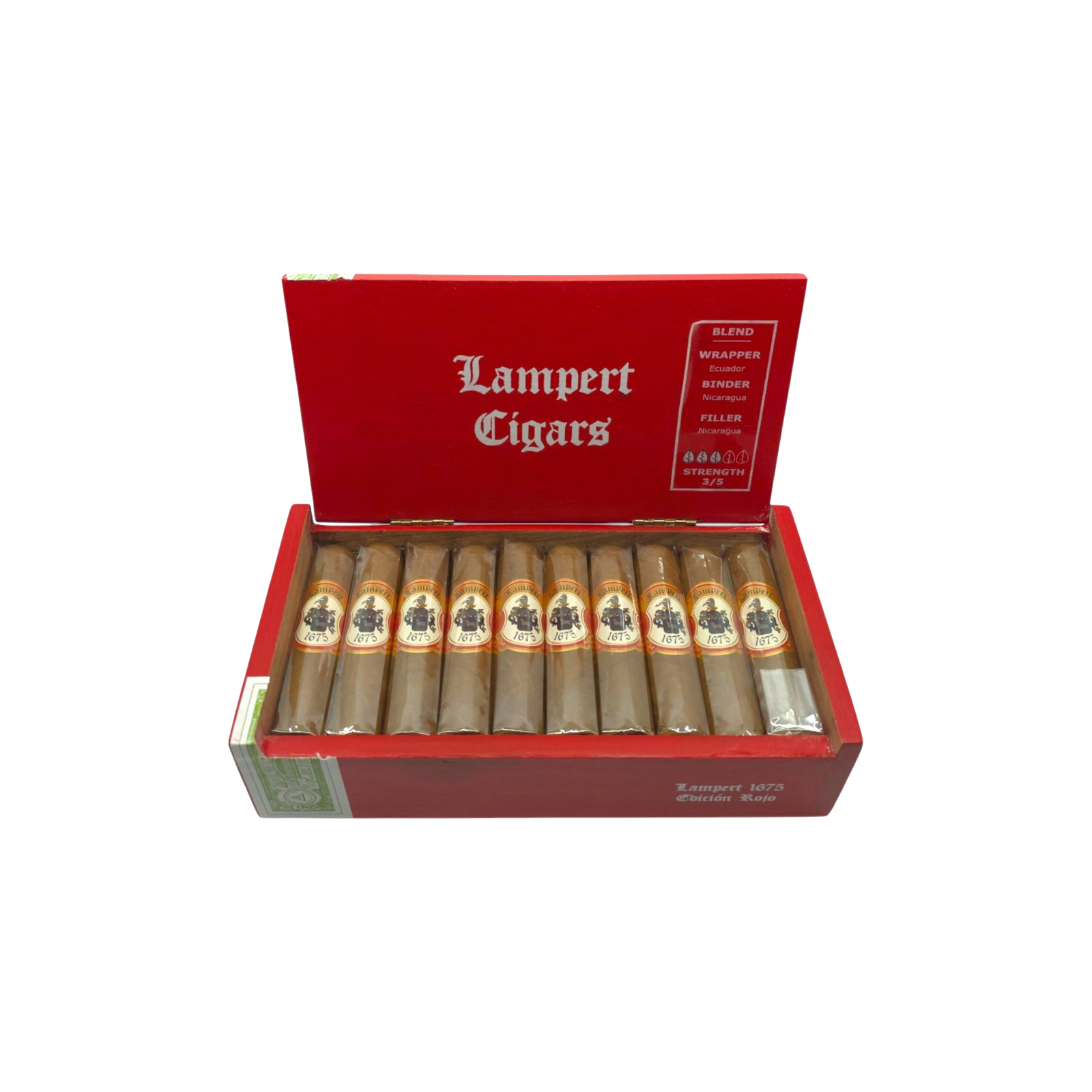 Lampert 1675 Edicion Rojo Short Robusto