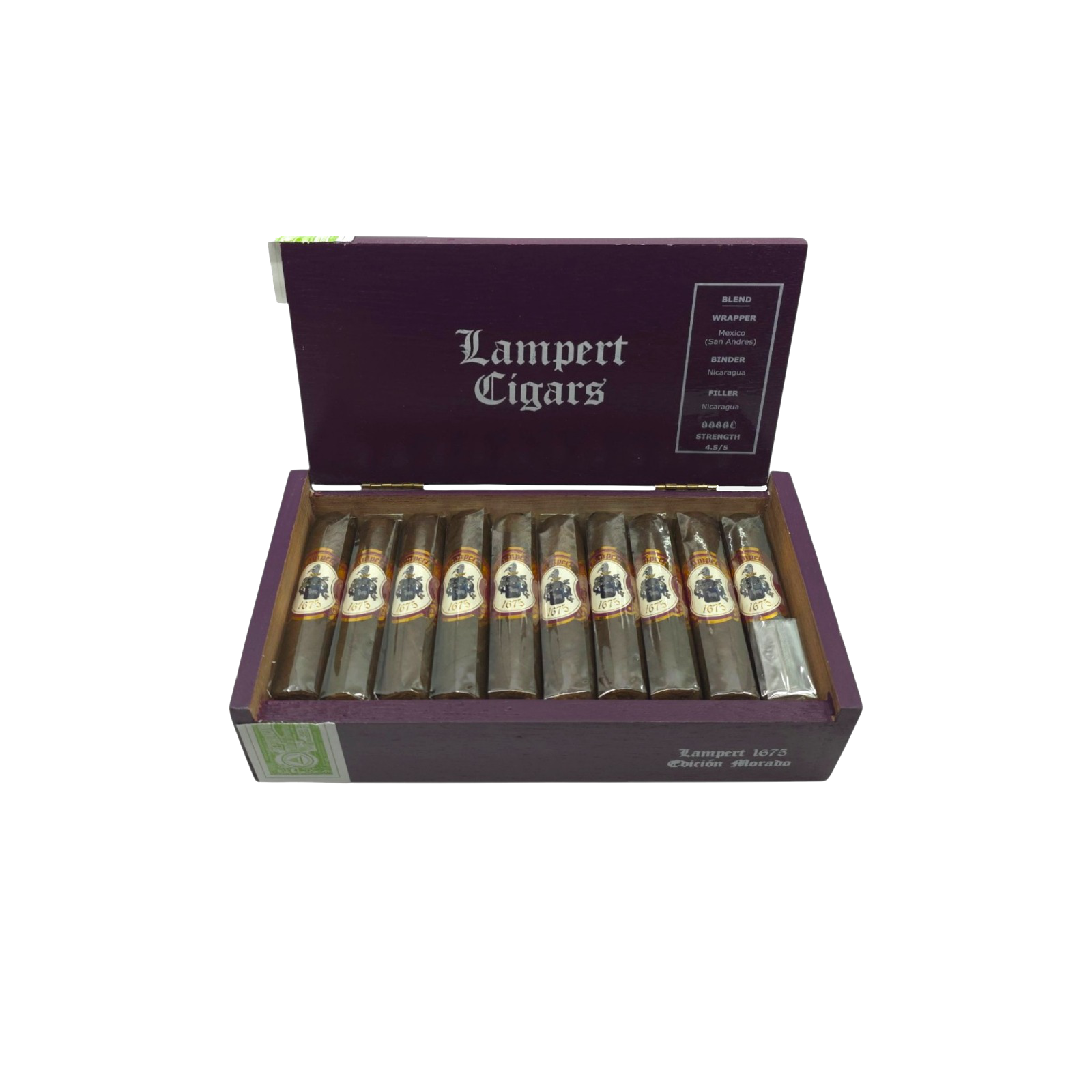 Lampert 1675 Edicion Morado Short Robusto